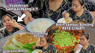 Sampai Nangis⁉️ SambaL Bawang PETE CHINA - Kapok