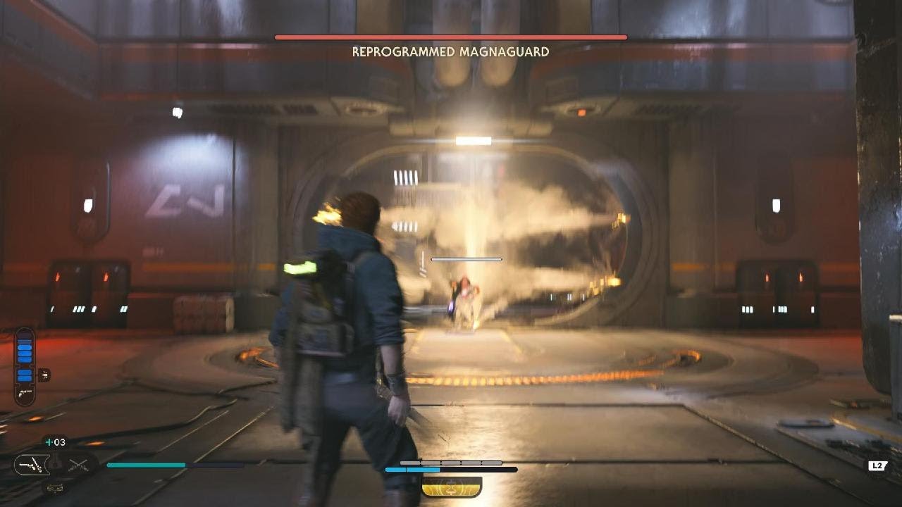 STAR WARS Jedi: Survivor - Reprogrammed MagnaGuard (Master) - YouTube