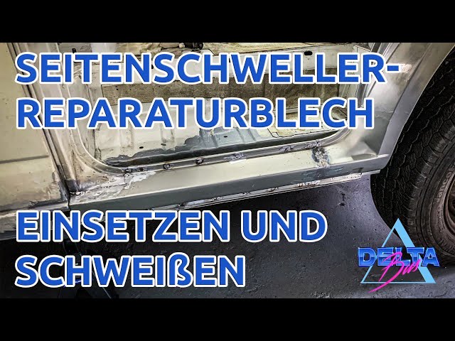 VW Bus T4 Schweller / Einstiegsblech links innen Reparaturblech