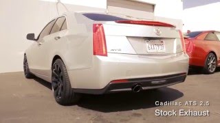 Renick Performance ATS 2.0 Exhaust System Installed on an ATS  2.5