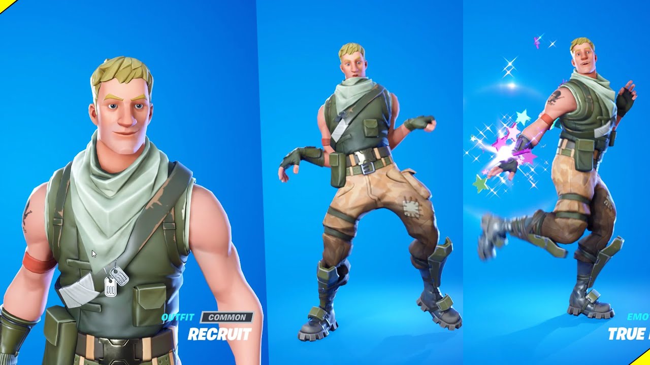 * OLD * Default Jonesy skin showcase with popular fortnite emotes