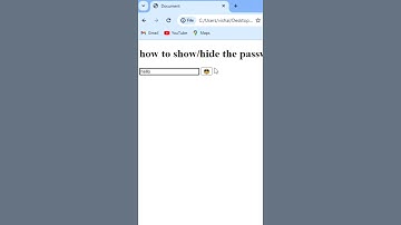How to Hide & Show Passwords on Your Website Using HTML, CSS & JavaScript | Password Toggle