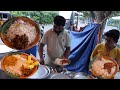 Cheapest Roadside Unlimited Meals, It&#39;s a Lunch Time in Hyderabad | Indian Street food | Hai Foodies