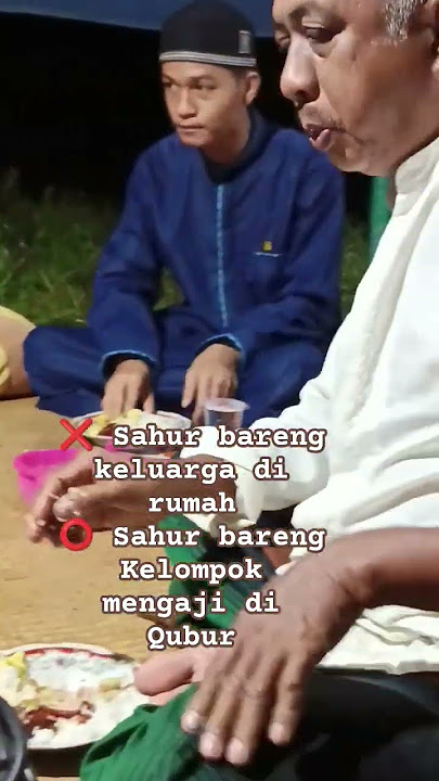 Sahur di Qubur #ramadhan #ramadanmubarak #ramadhan2025 #sahur #kuburan #funny