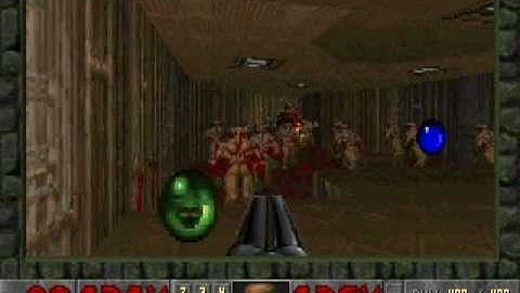 Doom2 map8 100% kills and secrets UV