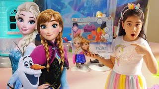 Frozen Kinetik Kum Oyunu Videosu | Elsa, Anna Eğlenceli Çocuk Videosu