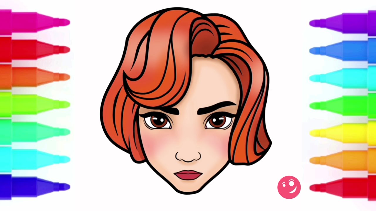 Como dibujar a BETH HARMON de GAMBITO DE DAMA Paso a Paso | Mapi Art TV