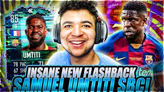 FIFA 22| INSANE NEW 85 RATED FLASHBACK SAMUEL UMTITI PLAYER SBC!!
