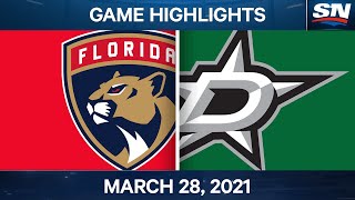 NHL Game Highlights | Panthers Vs. Stars - Mar. 28, 2021 NHL Game Highlights | Panthers Vs. Stars - Mar. 28, 2021
