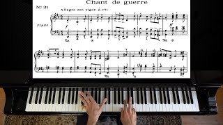 Schumann - Op. 68, No. 31 "Kriegslied (Song of war)" | Album for the Young