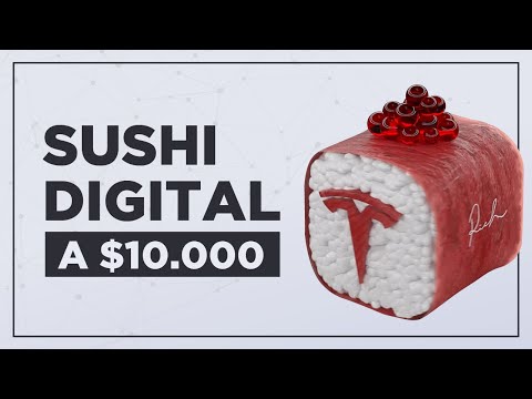 ? CryptoSushis ? Sushi digital que se vende por miles de dólares