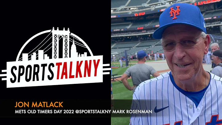 JON MATLACK METS OLD TIMERS DAY 2022