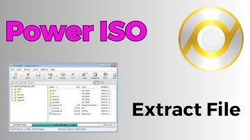 How to Extract File From ISO Image Using Power ISO