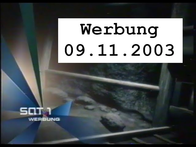 Sat.1 Werbung | 09.11.2003
