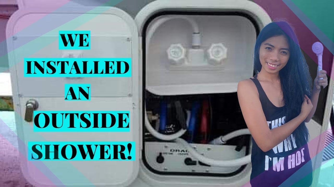 we-installed-an-outside-shower-youtube