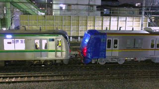 【東京メトロ】17000系、綾瀬へ～圧巻の20両編成❗️【千代田線×有楽町線～16000系牽引】