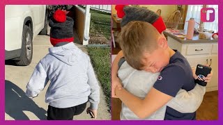 Boy Brought To Tears When He's Surprised By Best Friend Who Moved States
