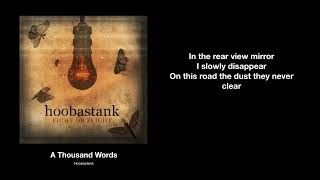 Watch Hoobastank A Thousand Words video