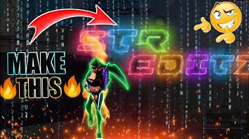 How To Edit Like Ruok FF | 2022 New Montage Editing Tutorial | Str Editz