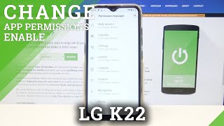 How to Manage App Permissions on LG K22 – Change App Permissions screenshot 5