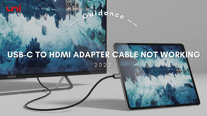 USB C to HDMI Adapter Cable Not Working ? Check This Out: How to Troubleshoot and Fix It! (2022) - 天天要聞