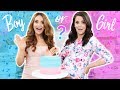 BABY GENDER REVEAL!! Gender Reveal Cake w/ my Sister!