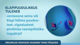 Kroonilise venoosse haavandi tekkimine