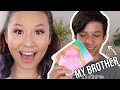 My BROTHER Picks my MAKEUP