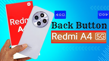Redmi a4 5g back button setting | Redmi a4 5g me back button kaise lagaye/navigation key setting