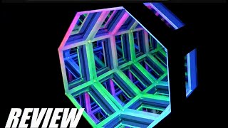 REVIEW: LED Infinity Mirror Light - Amazing 3D Tunnel Effect Lamp! [RGBIC]