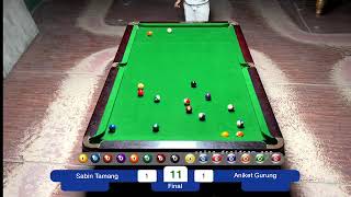 1st Nepal open pool tournament final match between Mr.Sabin Tamang & Aniket Gurung@CesarMuroya screenshot 3
