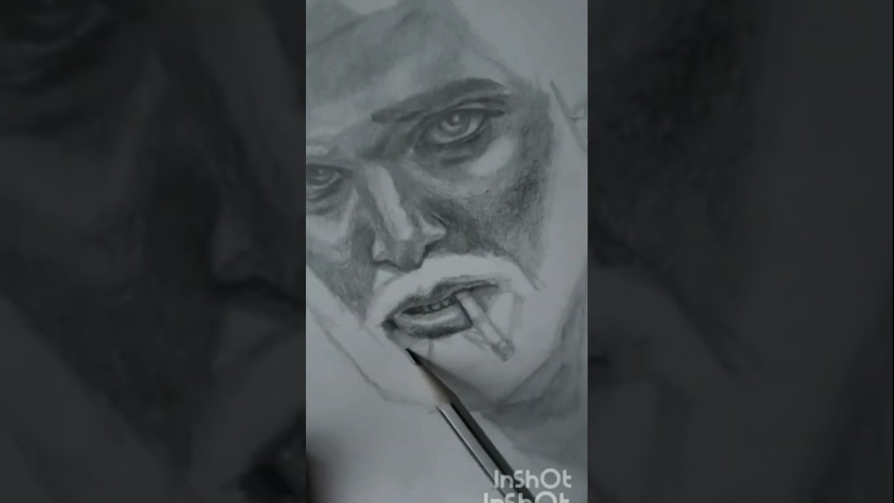 Pushpa 2 realistic drawing 