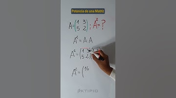 ⚡ Qué pasa si potencias una matriz 2x2 🤯