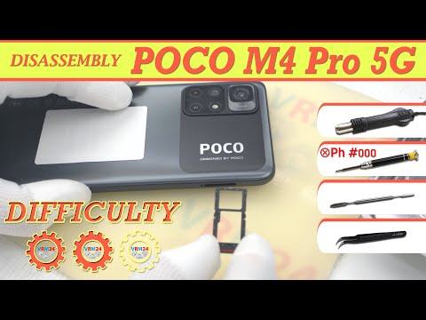 Poco M4 5G Disassembly Teardown Repair Video Review 
