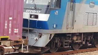 EF210 17号機牽引稲沢発名古屋タ行8054レ清洲通過