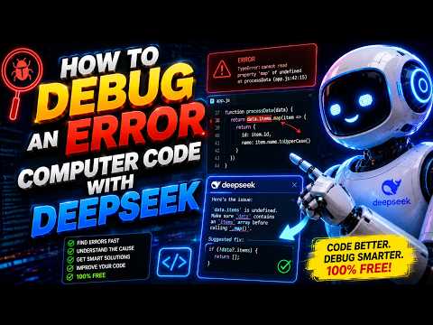 How to Debug Computer Code with DeepSeek AI for FREE