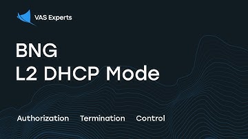 Broadband Network Gateway — L2 DHCP Mode