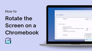 How to Rotate the Screen on a Chromebook