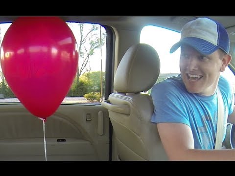 Video image: A baffling balloon behavior