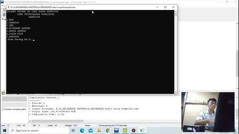 PROGRAM KASIR SEDERHANA MENGGUNAKAN APLIKASI DEV C++ #Pemrograman Terstruktur