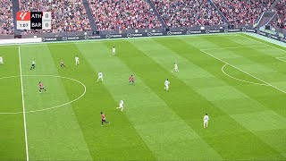 PES 2021 REALISTIC GAMEPLAY 2024 - ATHLETIC BILBAO VS BARCELONA - PES 2021 INDONESIA