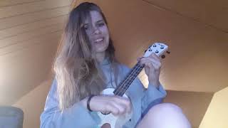 Video thumbnail of "Валерия Яскевич-"Хороший доктор"(ukulele cover)"