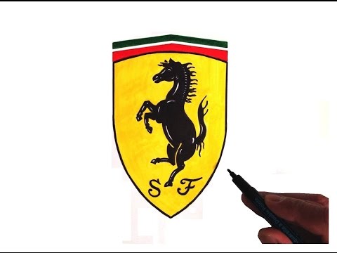 how-to-draw-the-ferrari-logo