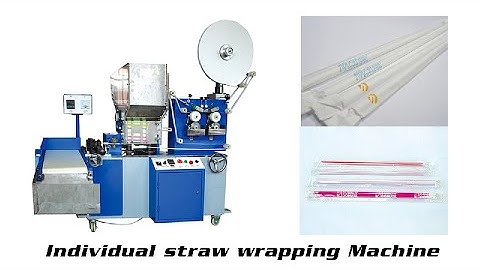VSW Individual straw wrapping machine(paper/bopp film)_China