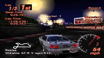 Gran Turismo 2 Gameplay || ePSXe 1.7.0 || Pete