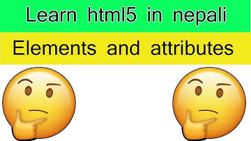10-Html attribute and elements[learn html5 in nepali]