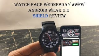 Watch Face Wednesday Android Wear 2.0 Shield Review screenshot 4
