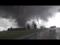 04272024 minden  harlan iowa  close range drone  intense tornado  debris flying  9 mins