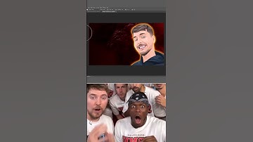 Mr Beast Reaction on his Thumbnail Design #Photoshop #SmartGraphic #shorts