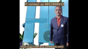 75mm Strip seal Expansion Joint